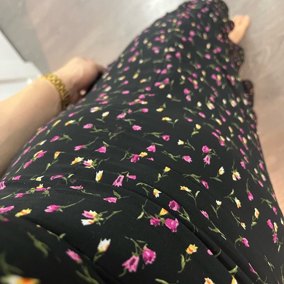 FRANKLIN AND DAISY floral midi dress NWT - Picture 2 of 4